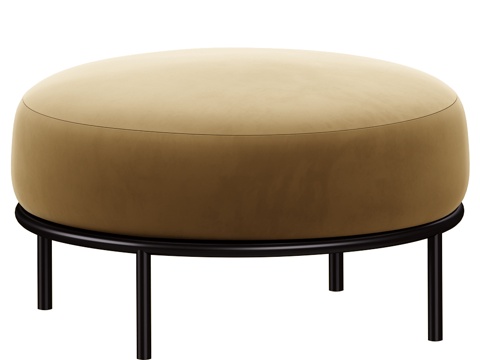 Tonon Italia Modern Fabric Stool Sofa Stool Round Stool