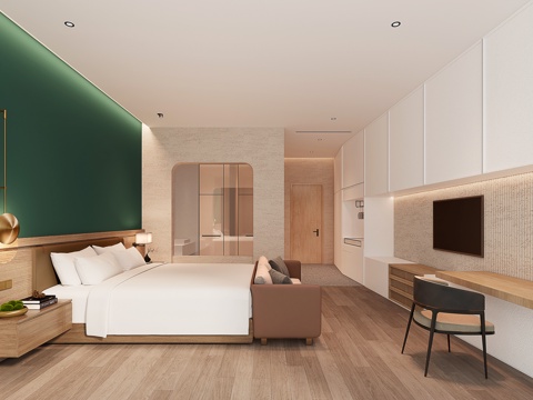 Modern Hotel Rooms