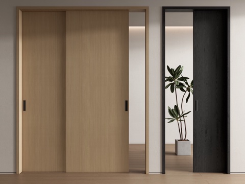 Log Style sliding door solid wood sliding door solid wood sliding door