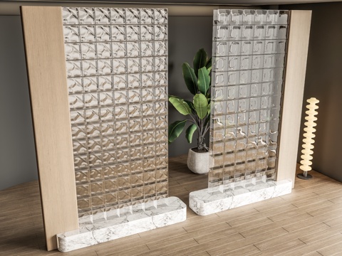 partition screen glass partition glass brick