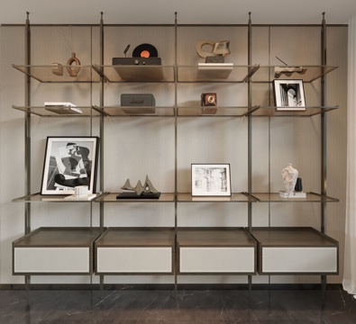 Modern Bookshelf Storage Rack