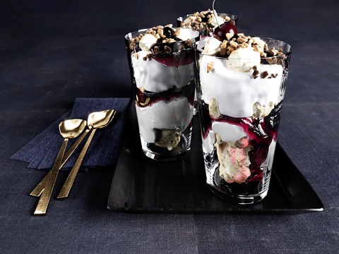 gourmet dessert ice cream