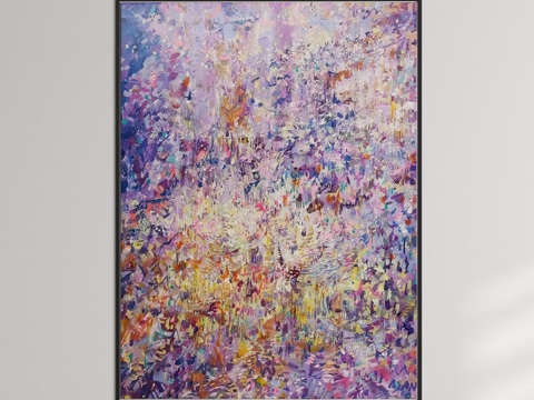 Affordable Luxury Style Abstract Oil Painting Decorative Hanging Painting