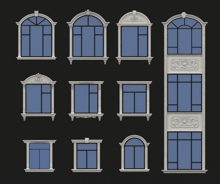 European-style window cover