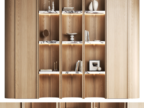 New Chinese Bookcase