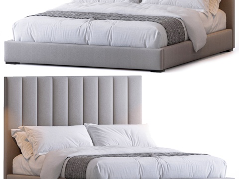 RH Simple Double Bed