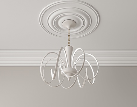 Cream Style art chandelier