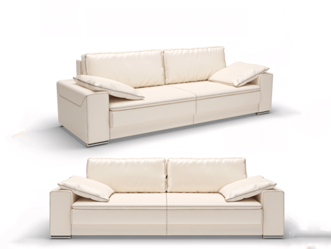 double sofa white sofa leather sofa