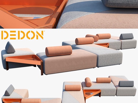 Dedon Multiplayer Sofa Module Sofa