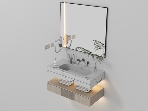 modern washstand basin