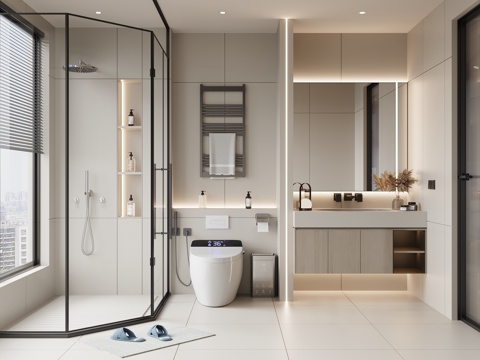 Modern Toilet Bathroom