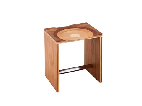 Nordic simple solid wood stool