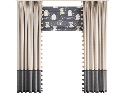 Children's curtains