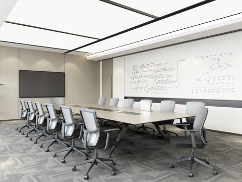 Modern Conference Room Training Room