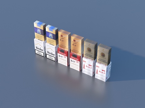 Smoke Cigarette Chinese Smoke Cigarette Box Cigarette Packaging