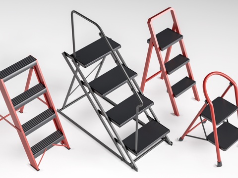 Modern folding ladder climbing ladder escalator