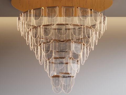 Affordable Luxury Style Crystal Chandelier Glass Chandelier