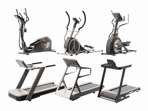 Modern Fitness Equipment Treadmill