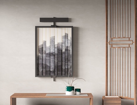 New Chinese Texture Painting Decorative Painting