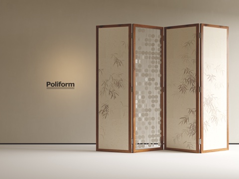 Middle Ancient Folding Screen