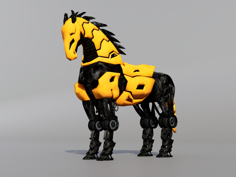 Sci-fi Mecha Horse