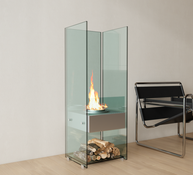 Modern Fireplace Mobile Fireplace