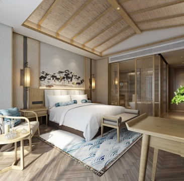 New Chinese Hotel Rooms