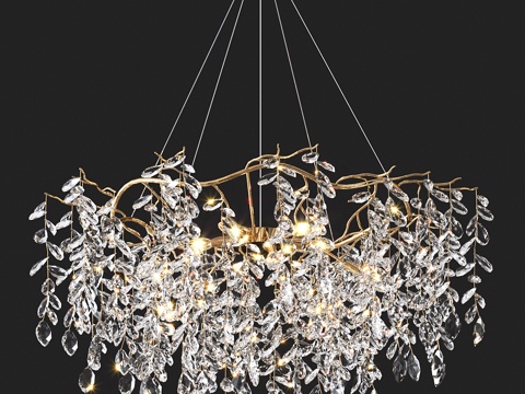 Affordable Luxury Style Crystal Chandelier