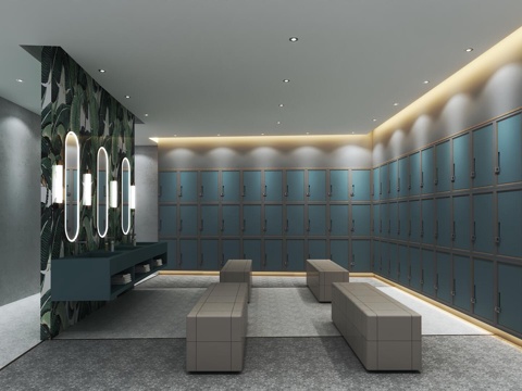 Modern Bath Shop Dressing Room