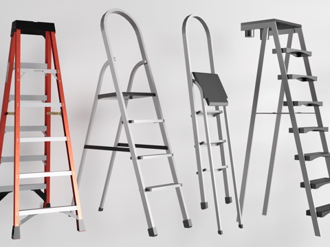 Modern folding ladder climbing ladder escalator