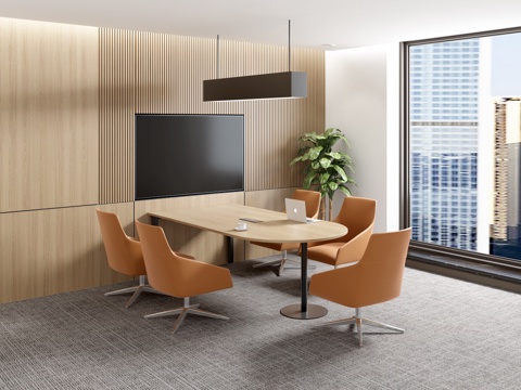 Modern Small Negotiation Room Reception Room