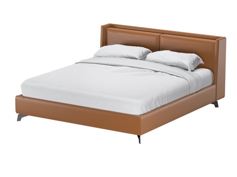 Modern Leather Double Bed