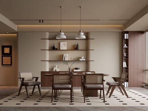 Mid-century Style DiningRoom