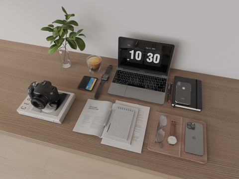 Modern Desk Ornaments Jewelry Books Notebook