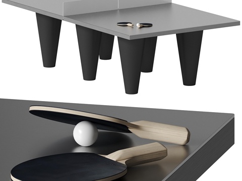 Modern table tennis table