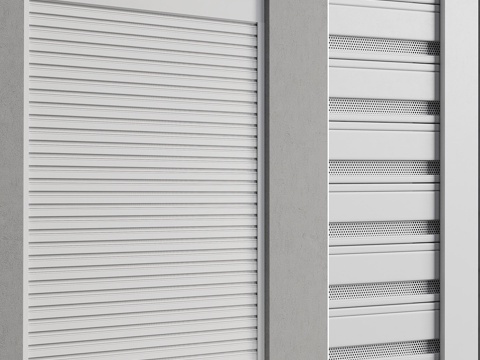 Modern electric rolling shutter door