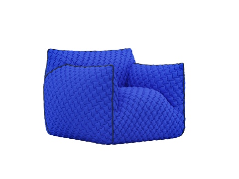 Modern Klein Blue Sofa Beanbag