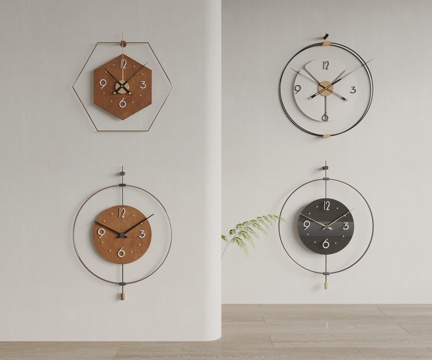 Modern clock wall clock