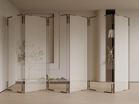 New Chinese Folding Screen Partition