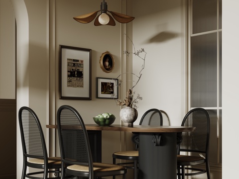 French Retro DiningRoom