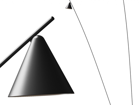 Italian minimalist floor lamp