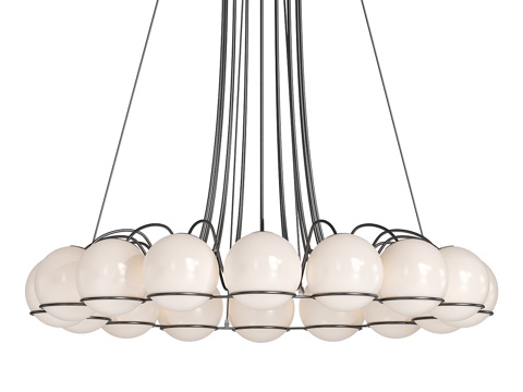 Modern craft chandelier