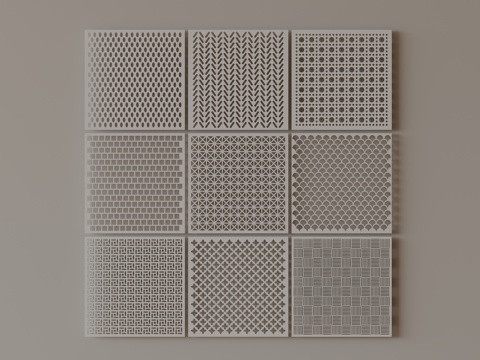 Perforated plate aluminum veneer punching plate