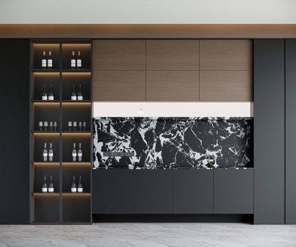 Modern Wine Cabinet Sideboard