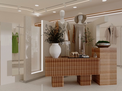 Modern Clothing Store