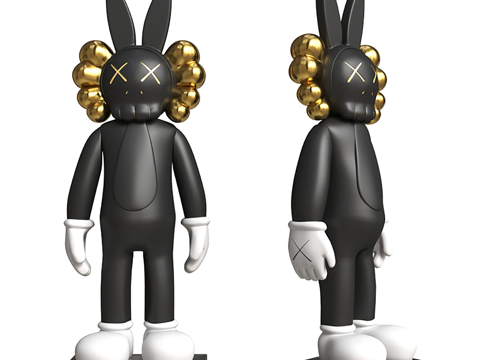 KAWS Man Art Toy Sculpture