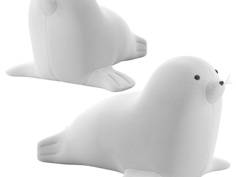 Seal plush toy