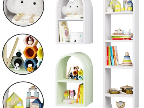 Children's decorative cabinet