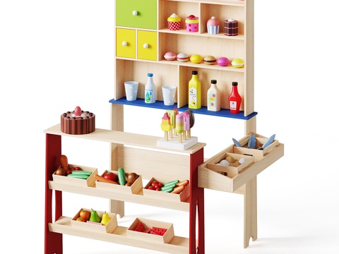 Children's Toy Storage Cabinet