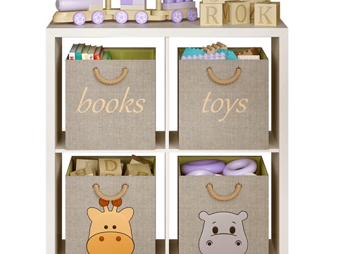 Modern children's storage box